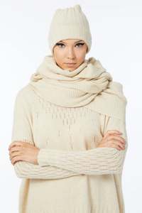 Elka: Lace Tunic - Wool Sweater
