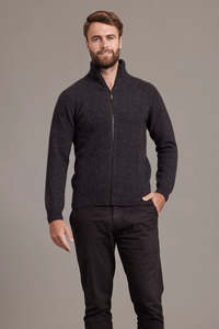 Wool Jackets: Rib Front Jacket