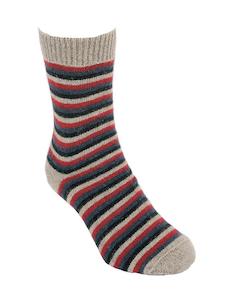 Socks: Multi Striped Sock