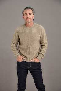 Mens: Patchwork Sweater McDonald