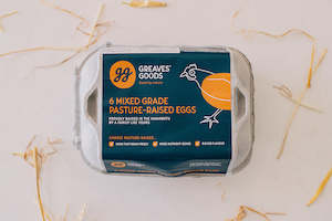 MIXED GRADE EGGS - 6 PACK