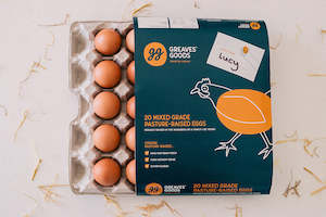 Eggs: MIXED GRADE EGGS - 20 PACK