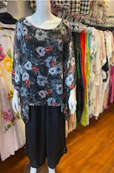 Made In Italy Alivia Silk Top