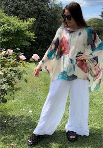 Top: Made in Italy Leia Silk Top