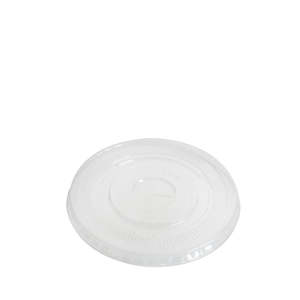 Clear Cup Flat Lid PLA-12/16oz