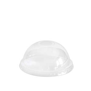 Clear Cups: Clear Cup Dome Lid PLA -12/16oz