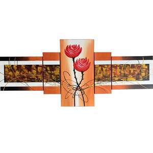 HAND OIL PAINTING ABSTRACT - 50X40, 20X50, 40X80, 20X50, 50X40cm (5pcs)