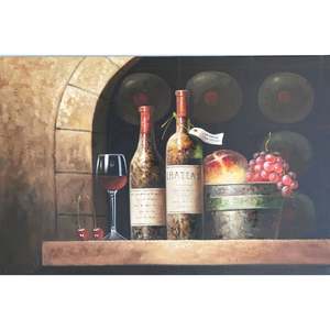 HAND OIL PAINTING Wine - 90x60CM