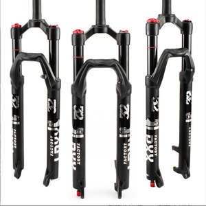 Best Selling: MTB Bike Fork - 26" 28.6mm, Air Suspension, Remote Lock, 10cm travel, Rebound