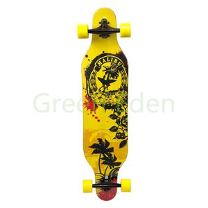 Longboard 41 inch 2018 Design "MALIBU" - 8 Ply Maple boards , PU wheels/ABEC-11