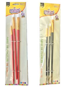 Paintings: 3-Pieces Multifunctional Painting Brushes x 2