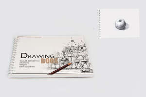 3-Packs Sketch Pad A4 24 sheets 160gsm