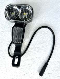 Batteries: E-Bike Front Light - 36V/48V compatible, 2 x 10 Lux LEDs