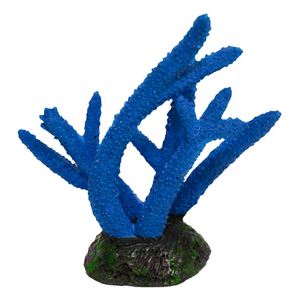 Pets Animals: Coral Aquarium Decoration - Blue