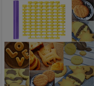 Others: Alphabet Number DIY Letter Cookie Biscuit Stamp Cutter Cake Fondant  Molds 74PCS
