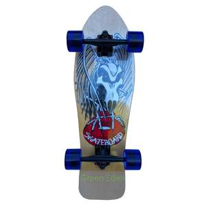 Skateboard Fishtail 912-F-18S-76 - 31" (79cm) L, 7Ply Canadian Maple Board