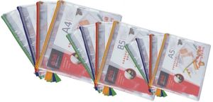 Deli E5594 Document Zip Lock Bag B5 - 12 pcs