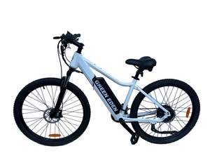 Electric Mountain Bike - 27.5", BAFANG 48V 500W motor, 624Wh LG Battery, White