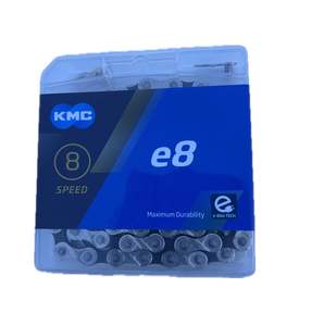 Bike Chains: E-Bike Chain KMC e8 - Max. Durability, for 6/7/8 Speed, 136 Links, 1/2"x3/32"