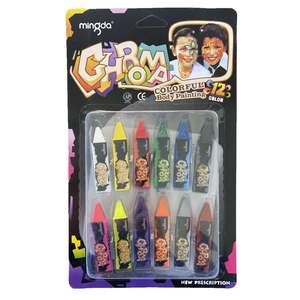 Body Painting / Face Painting set 12 colours
