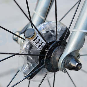 Bike Lights: Bicycle Wheel Hub Light, Bike Hub LED Light - blue colour