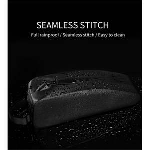 Bike Panniers: Waterproof Bicycle/Bike Tube Bag - GIYO, Front Frame mounted, M Size, 23x9x6cm