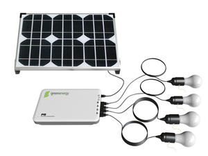 Solar Portable Off Grid Lighting System 70wh – Green Energy