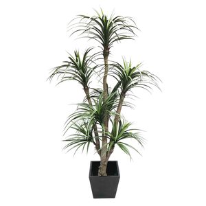 Giant Yucca Tree 2m UV Stabilised with Decorative Fiberglass Pot Greenery Imports NZ