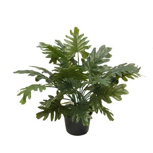 Double Artificial Sellum Philo Bush 40cm Potted