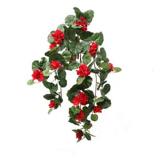 Products: Artificial Geranium Vine Red 79cm