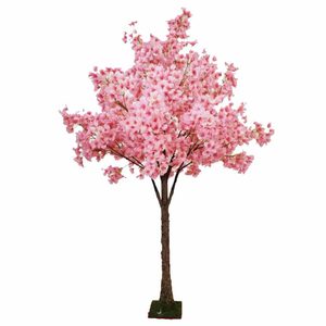 Products: Cherry Blossom Tree with Pink Flowers 1.9m Greenery Imports NZ