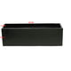 Fibreglass Trough 90cm X 25cm New York Series Black