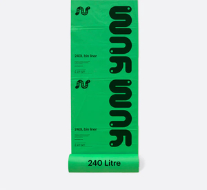 240L Compostable Bin Liners For 240L wheelie bins