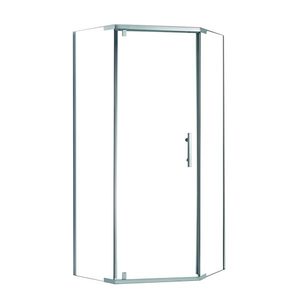 Products: GJ 1000 x 1850mm Diamond Shower Glass - Green Home Bathroom
