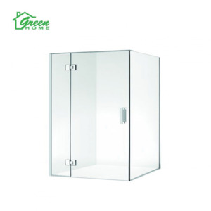 1200x900 Frameless Shower Swing Door - Green Home Bathroom