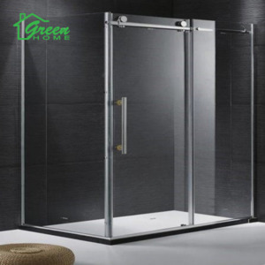 1500x900 Frameless Shower Sliding door - Green Home Bathroom