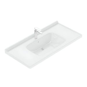 Deep Ceramic Basin 900mm - Green Home Bathroom