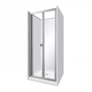Products: 750x750x750 Alcove Bi-Fold Shower Box - Green Home Bathroom