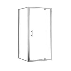 GJ 1200(Door) x 1000 X 1900H Framed Swing Pivot/Door & Side Panel Set - Gree&hellip;