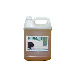 Outdoors: Porous Graffiti Remover