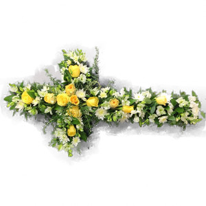 Funeral: Cross Wreath