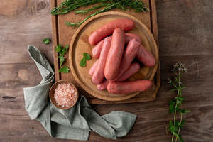 Frontpage: 10kg Gluten Free Beef Sausages