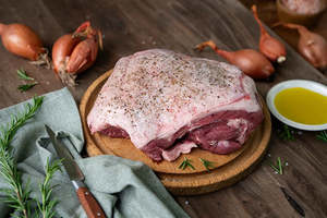 Lamb: Fresh Meats NZ Premium Lamb Butterfly Leg Boneless