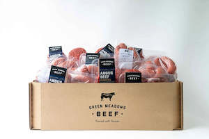 Beef Boxes: 8kg Bangers & Hamburger Patties