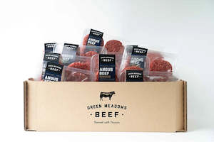 Beef Boxes: 8kg Angus Beef Burger Patties