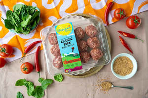 Mince Patties Build A Box: 400g Freedom Farms Classic Pork Meatballs