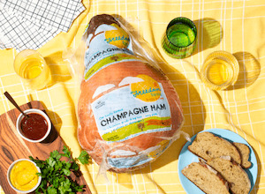 Christmas: Freedom Farms Whole Champagne Ham