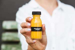 Juices: Immunity Shots with Turmeric + Ginger