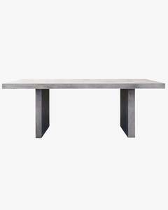 Outdoor Dining Tables: Palma Concrete Outdoor Dining Table Grey - 200CM