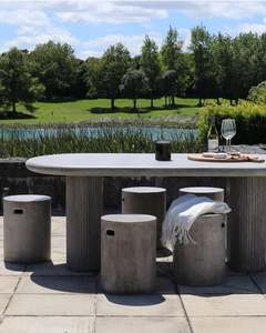Solona Concrete Outdoor Table - 200CM